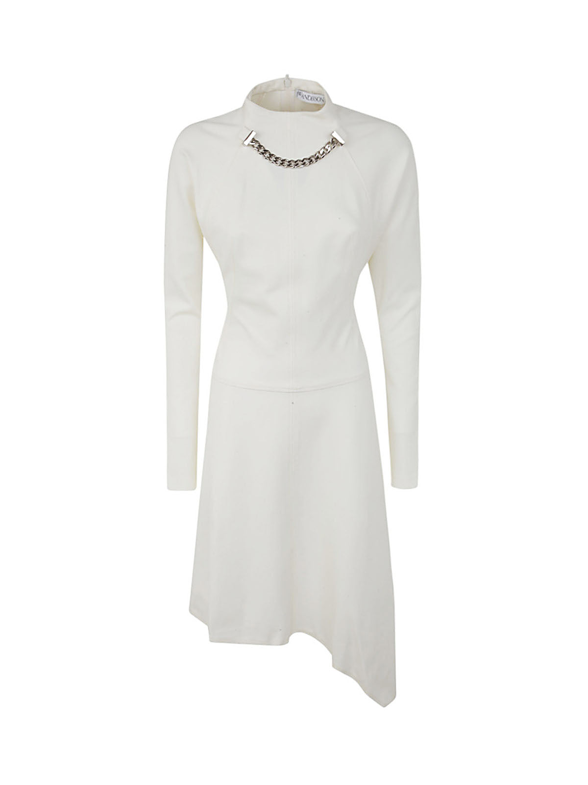 JW ANDERSON Neck Chain Long Sleeve Dress