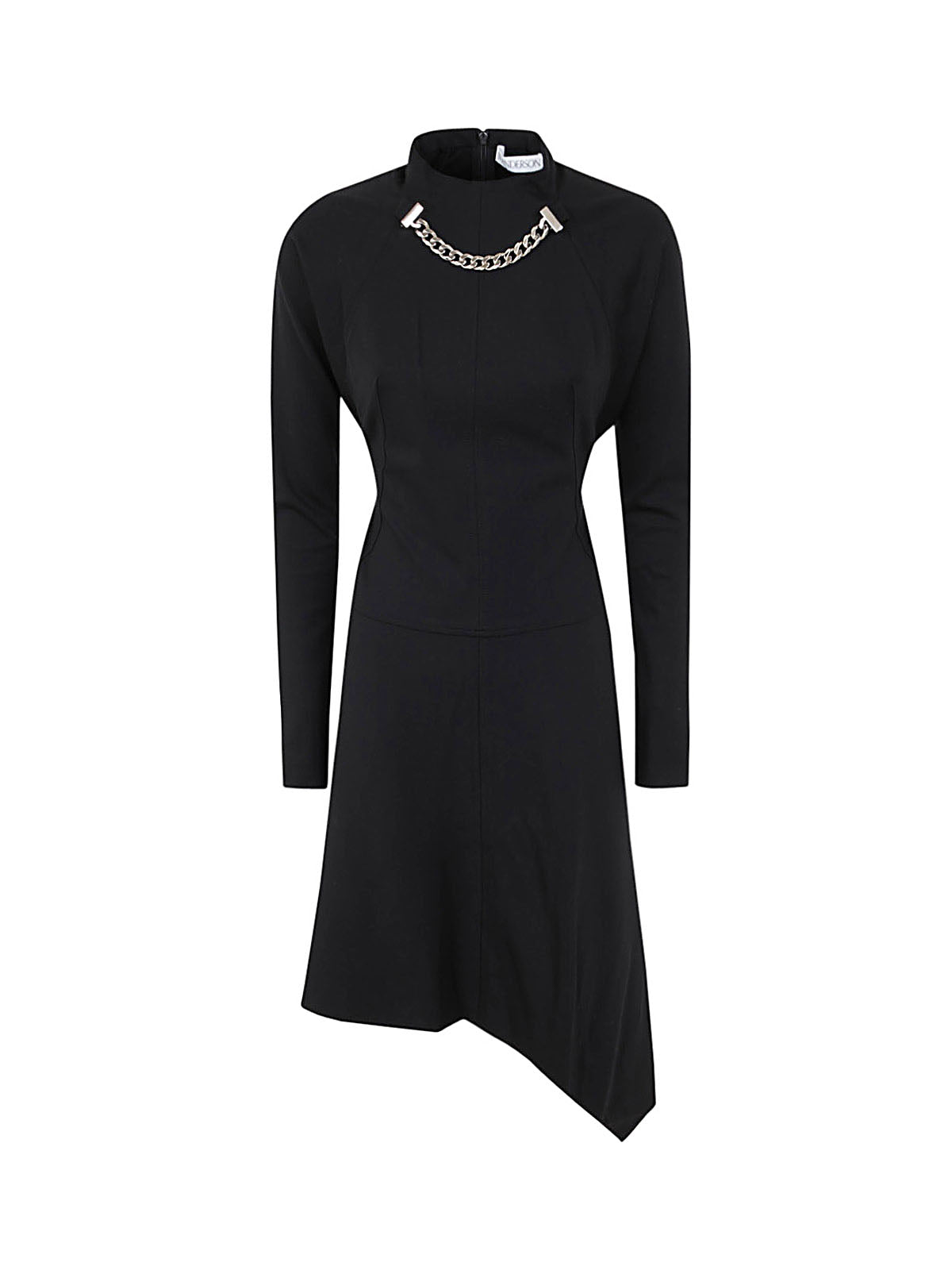 JW ANDERSON Neck Chain Long Sleeve Dress