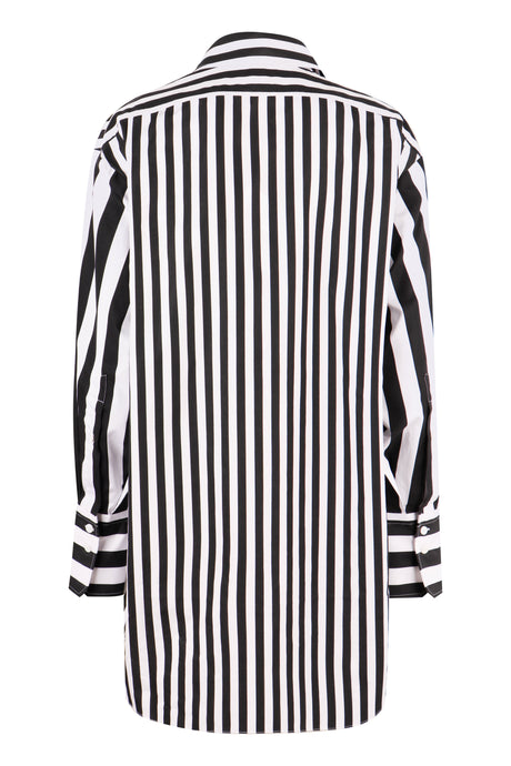 PATOU Striped Cotton Shirtdress