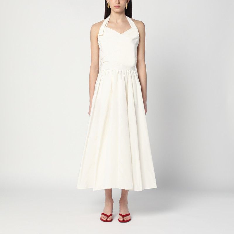 PATOU Ankle-Length Dress with Back Bow