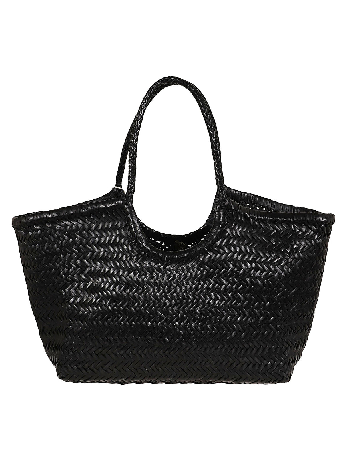 DRAGON Elegant Woven Basket Handbag - Spacious Design