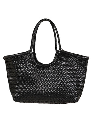 DRAGON Elegant Woven Basket Handbag - Spacious Design