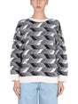 MISSONI Women's Crossneck Ribbed Knit Sweater