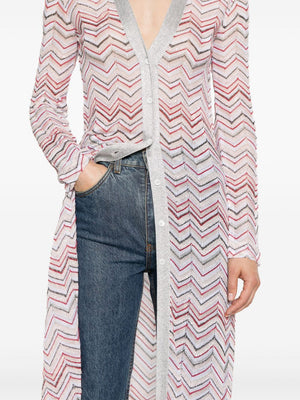 MISSONI ジグザグマキシカーディジャケット・レディース - SS24 コレクション