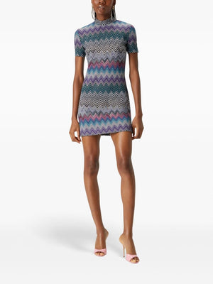 MISSONI Chic Zigzag Mini Dress for Women