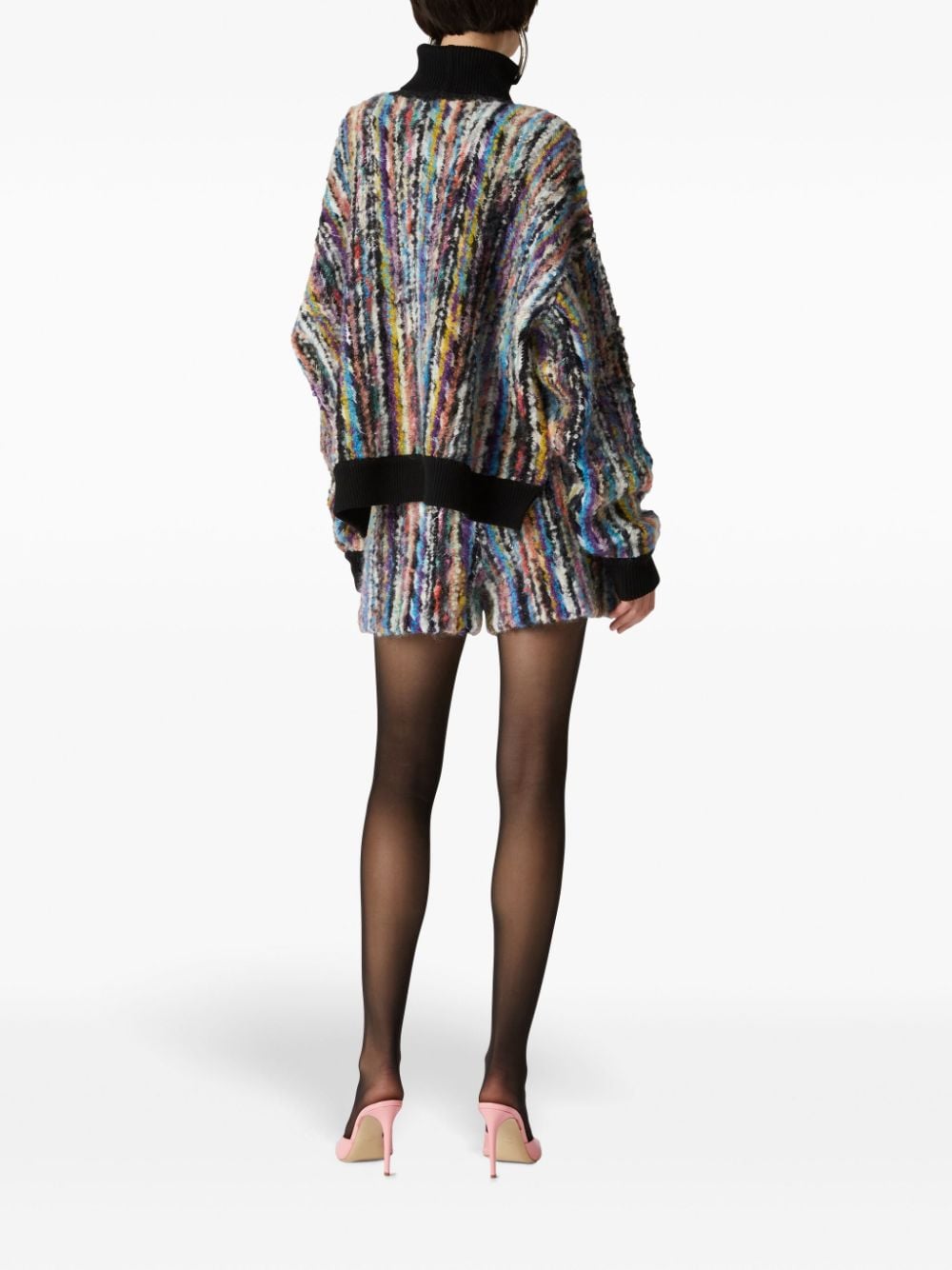 MISSONI Abstract Pattern Roll Neck Sweater - Fall/Winter 2024