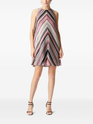 MISSONI Geometric Print Mini Dress