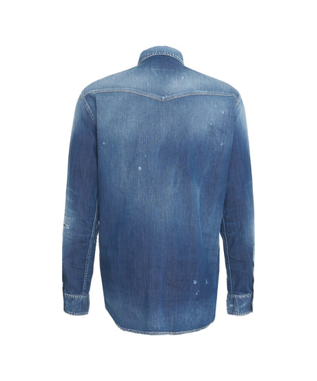 DSQUARED2 Relaxed Fit Denim Shirt 'Dan'