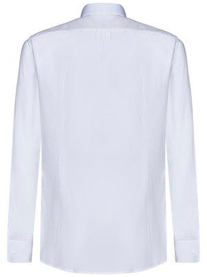 DSQUARED2 Sophisticated Slim-Fit Tuxedo Shirt for Men - Spring Summer 25