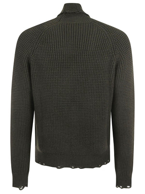 DSQUARED2 Stylish Roll Neck Sweater for Men - Fall Winter 24/25