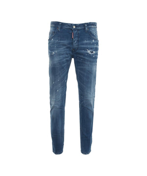 DSQUARED2 Slim Fit Jeans 'Skater' - A Casual Essential for Men