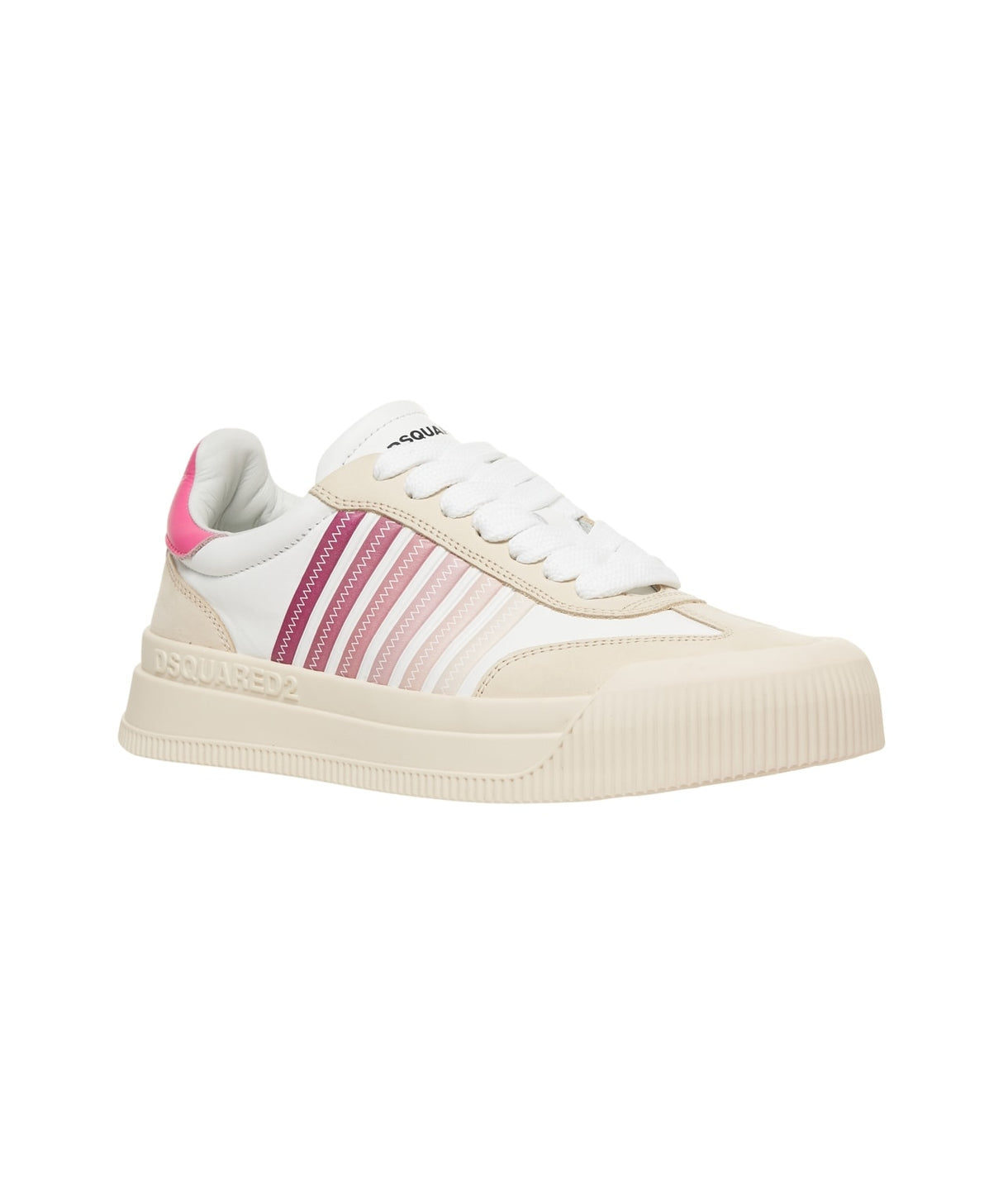 DSQUARED2 Mini Platform Sneakers with Logo Details for Women