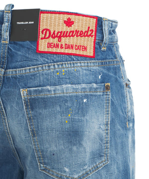 DSQUARED2 Wide Leg Jeans 'Traveller' - Spring Summer 25