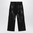 DRKSHDW Cargo Pants in Waxed Cotton