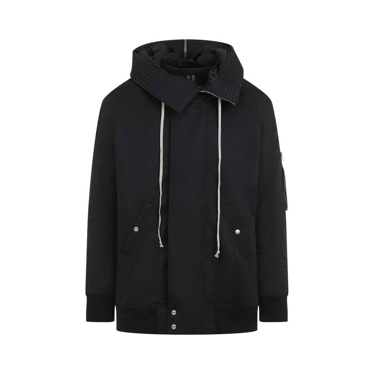 DRKSHDW Hooded Long Bomber Jacket