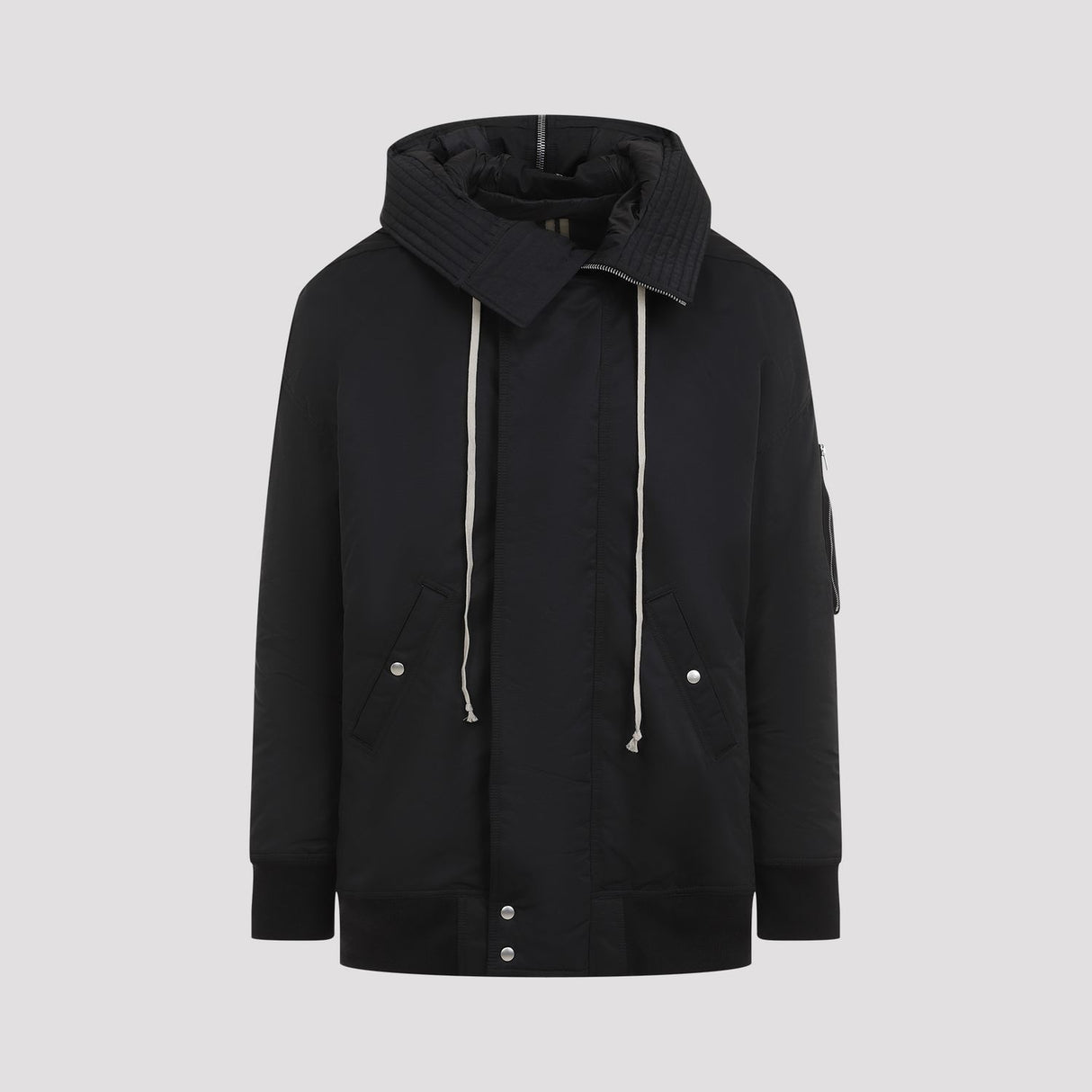 DRKSHDW Hooded Long Bomber Jacket