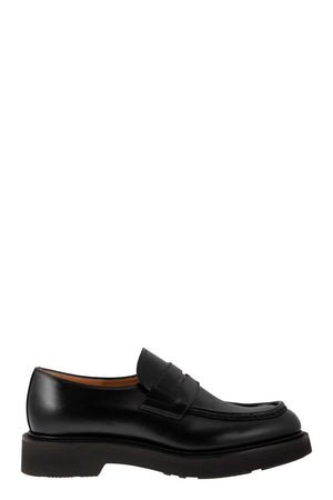 CHURCH'S Men's Premium Loafer with Leather Finish and Handcrafted Detailing