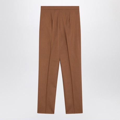 MAX MARA Chic Women's Adjustable Waist Pants in a Wool and Silk Blend