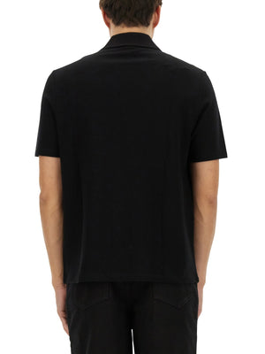 BALMAIN Men's Cotton Polo Shirt