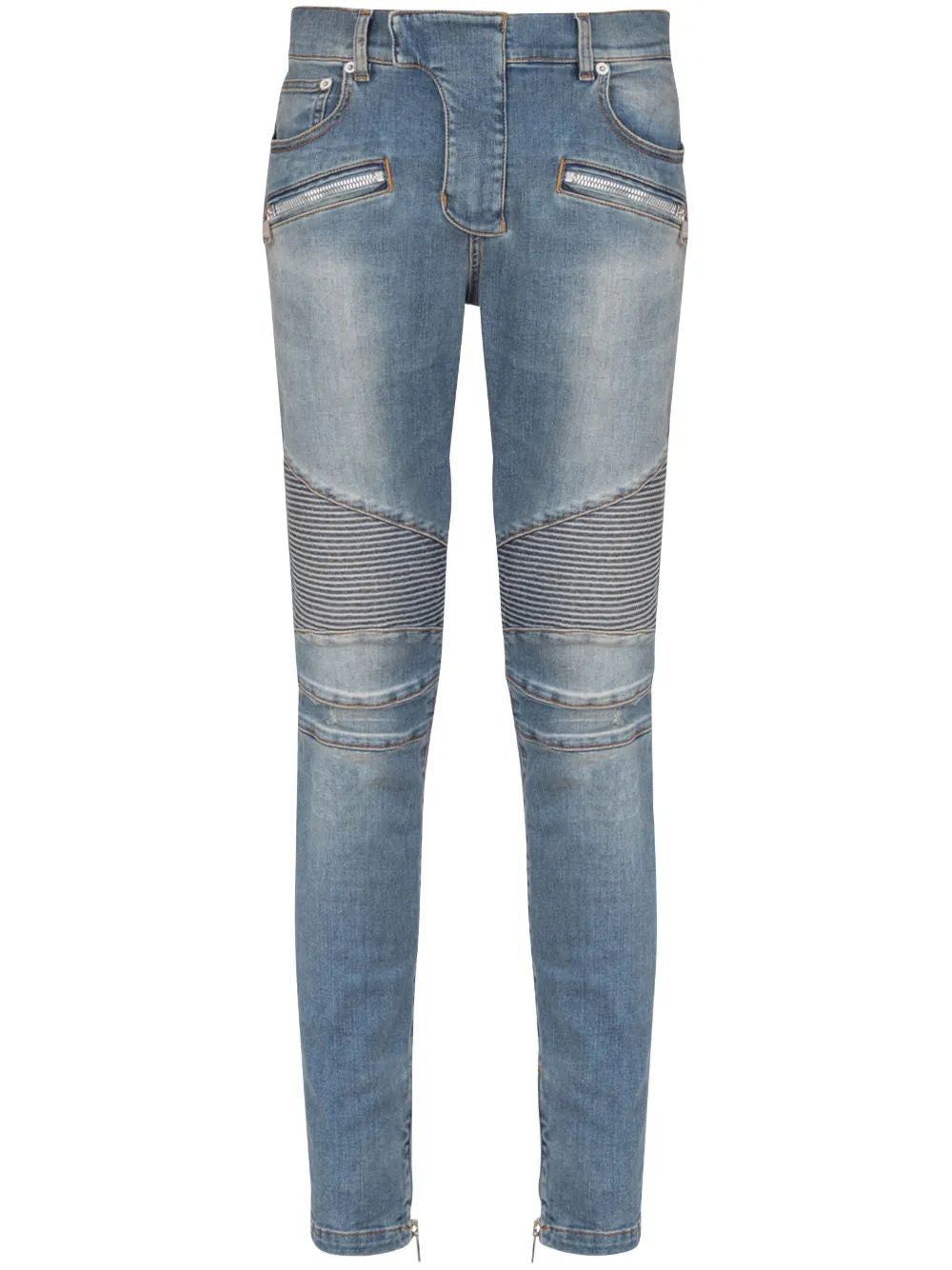 BALMAIN Slim Fit Jeans for Men - SS25 Collection