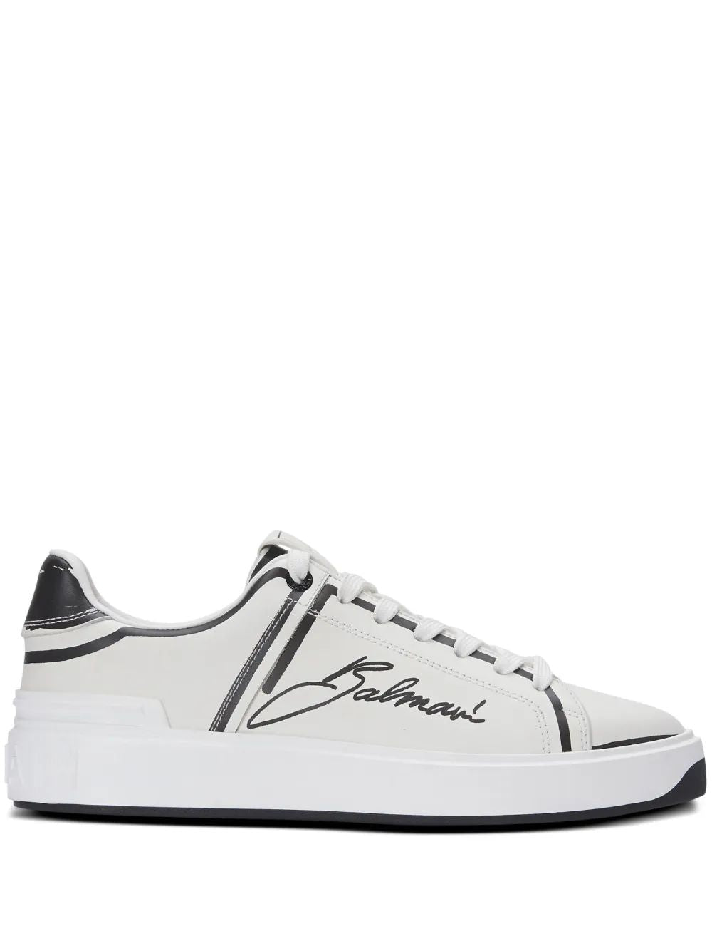 BALMAIN Low Top Lace Up Sneakers for Men