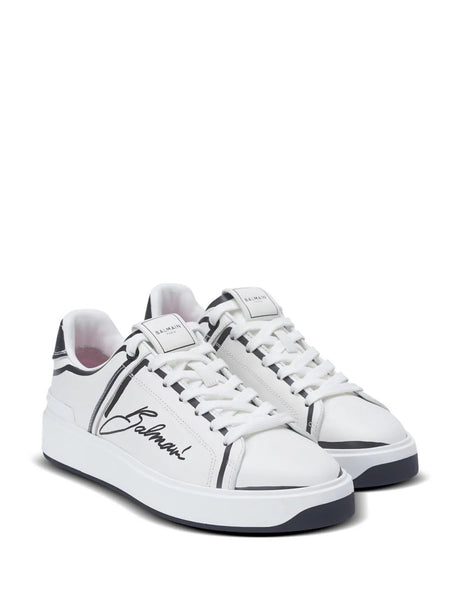 BALMAIN Low Top Lace Up Sneakers for Men