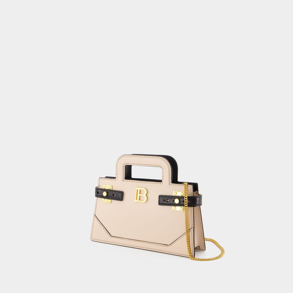 BALMAIN Mini Crossbody Top Handle Bag