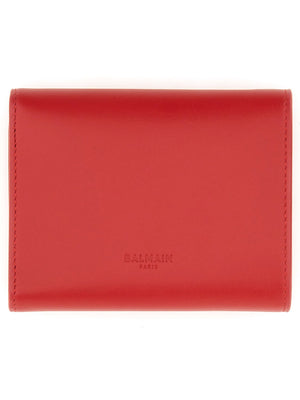 BALMAIN Mini Trifold Wallet