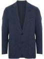 LARDINI Men's Lightweight Outerwear Jacket - Drop 7 Fit