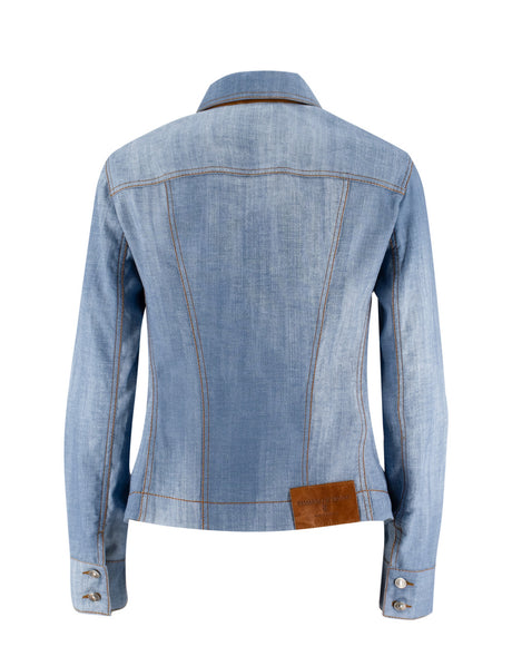 ERMANNO SCERVINO Slim Fit Denim Style Jacket