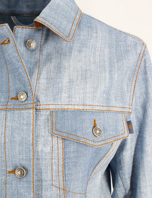 ERMANNO SCERVINO Slim Fit Denim Style Jacket