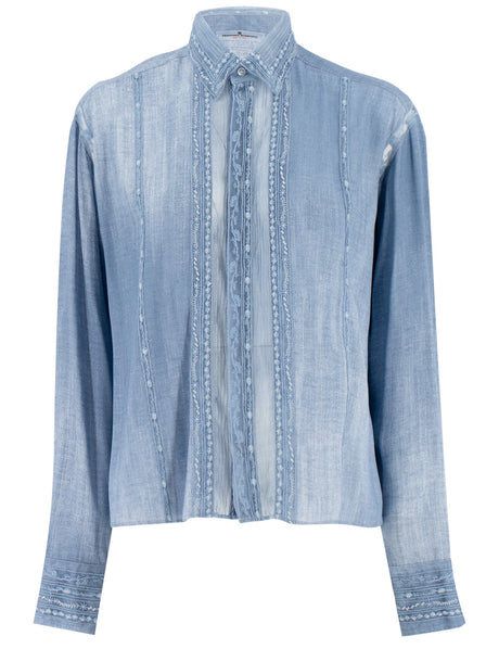 ERMANNO SCERVINO Exquisite Lace Detail Shirt