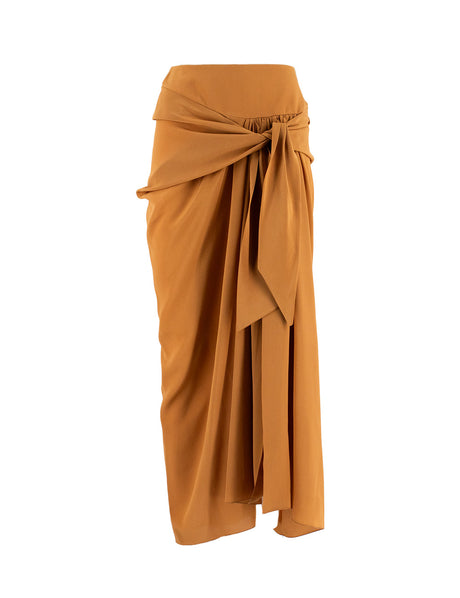 ERMANNO SCERVINO Elegant Pleated Long Skirt