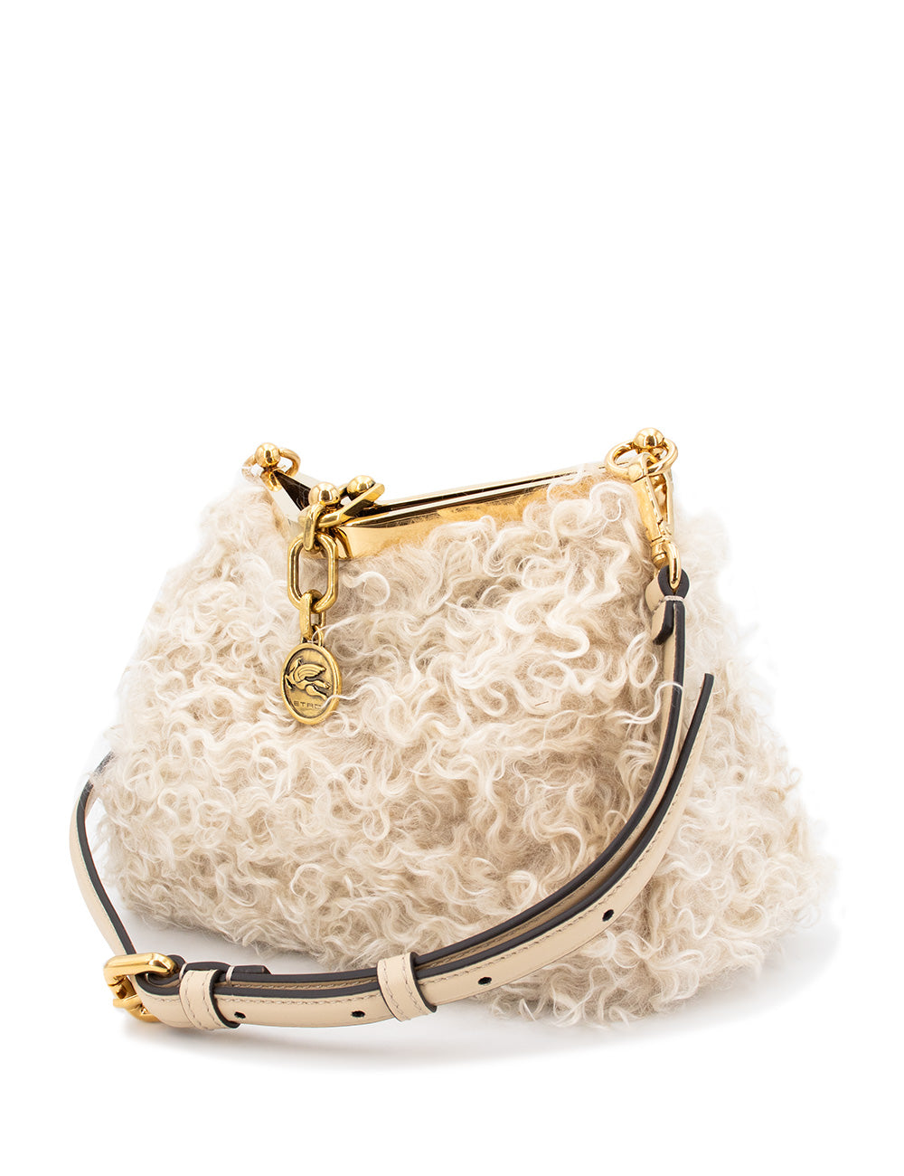 ETRO Fluffy Effect Mini Handbag 22x17x10 cm