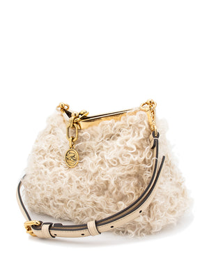 ETRO Fluffy Effect Mini Handbag 22x17x10 cm