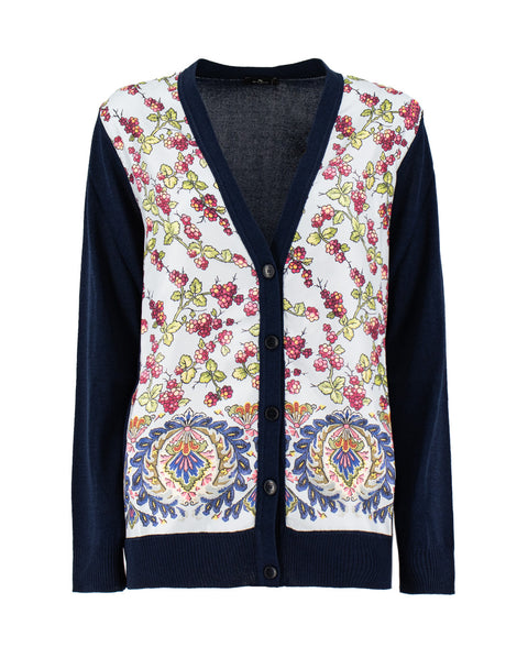 ETRO Stylish V-Neck Cardigan for Women