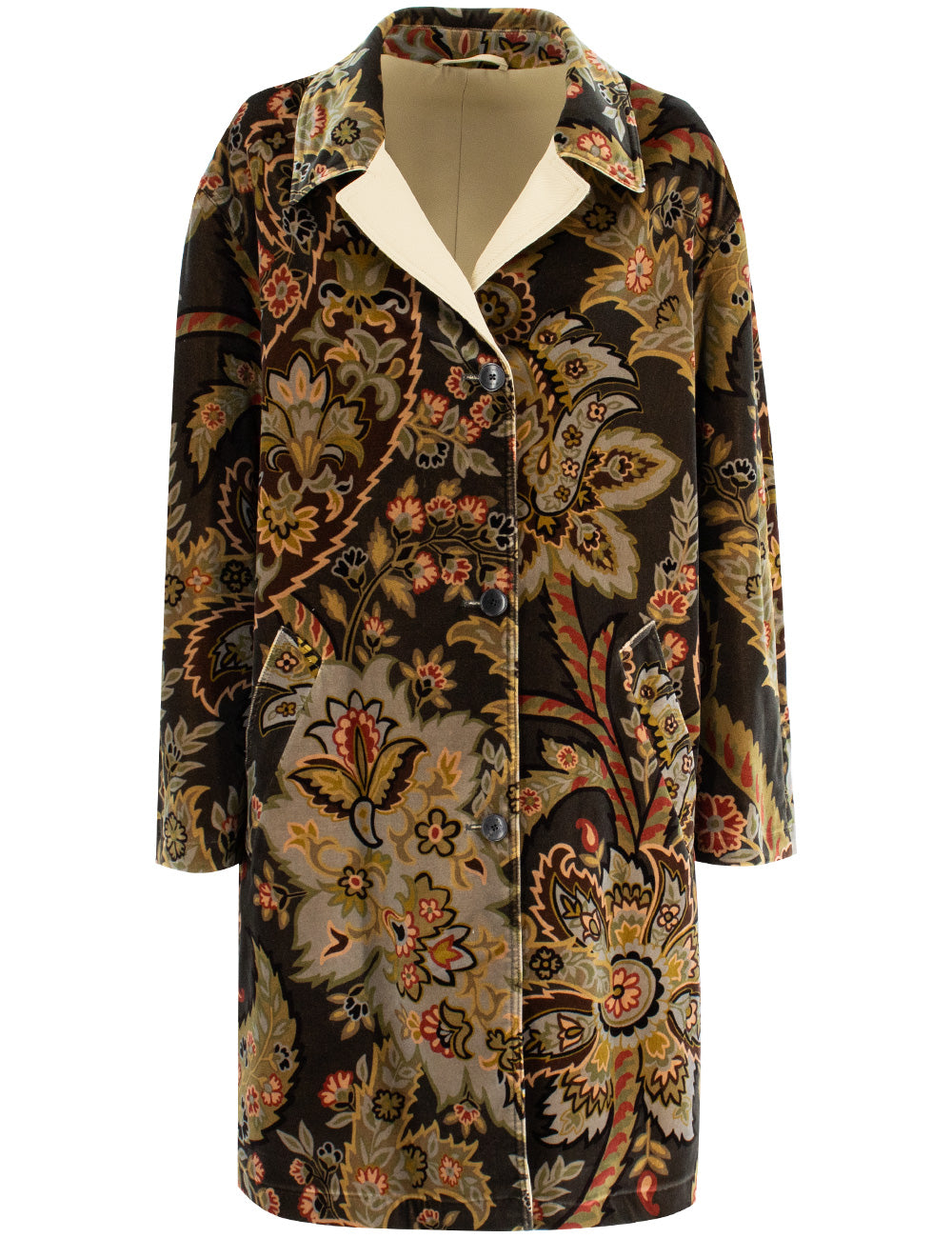 ETRO Luxurious Velvet Jacket with Stylish Paisley Print