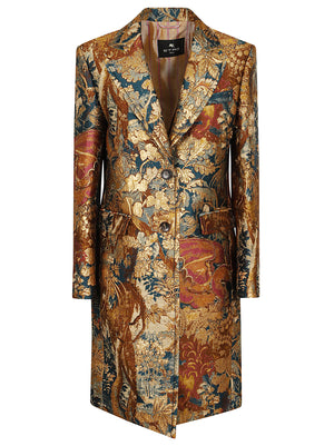 ETRO Luxurious Multicolor Cape