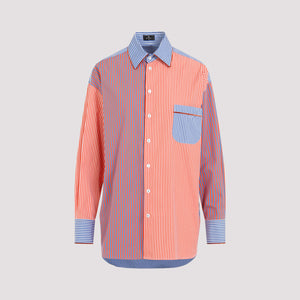 ETRO Multicolor Striped Cotton Shirt for Women