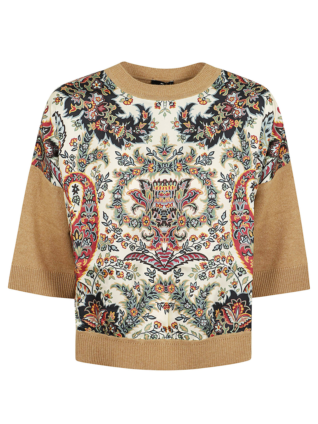 ETRO Luxurious Silk Cashmere Wool Blend Top - Fall Winter 2024/25