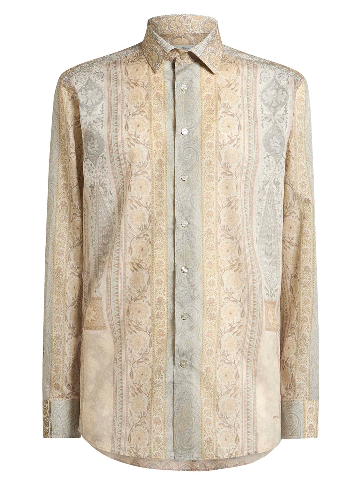 ETRO Classic Striped Paisley Shirt for Men