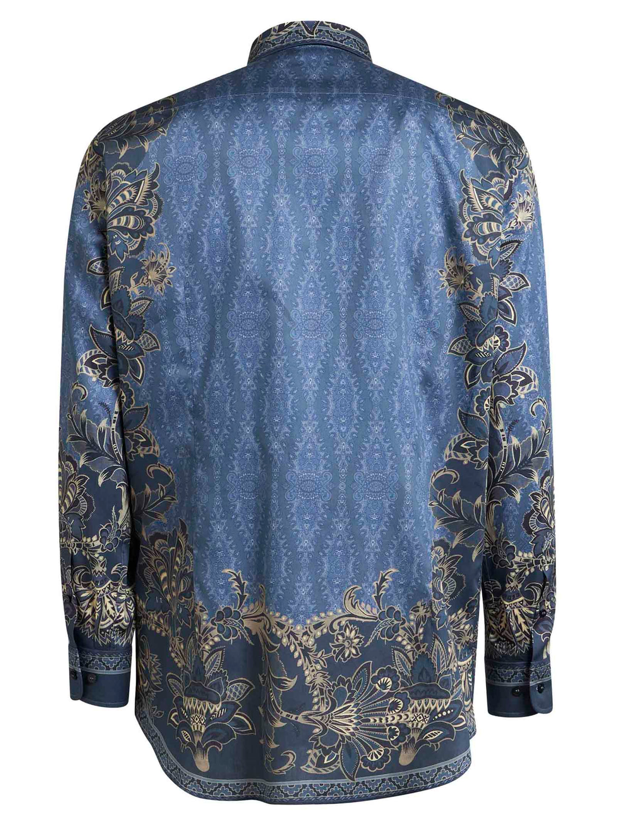 ETRO Men's Cotton Shirt with Unique Pattern - Size Available