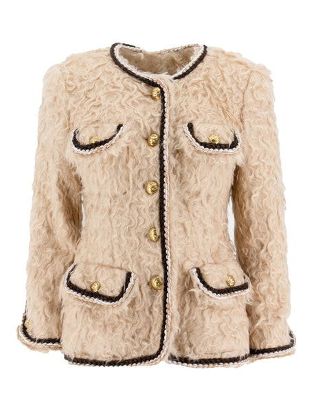 ETRO Chic Faux Fur Effect Jacket for Women