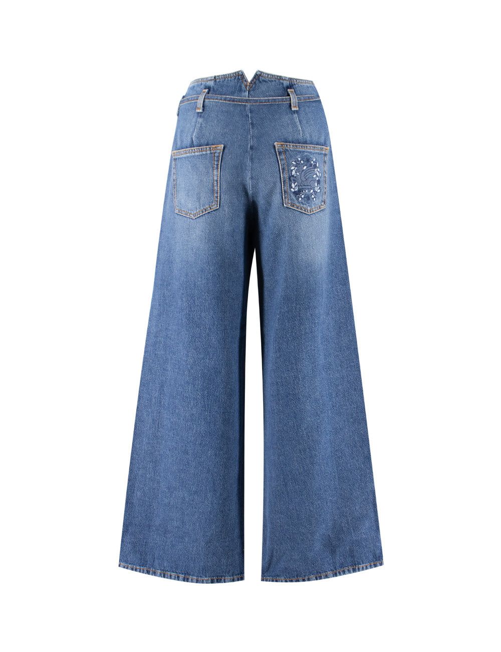 ETRO High-Waist Floral Motif Jeans for Women