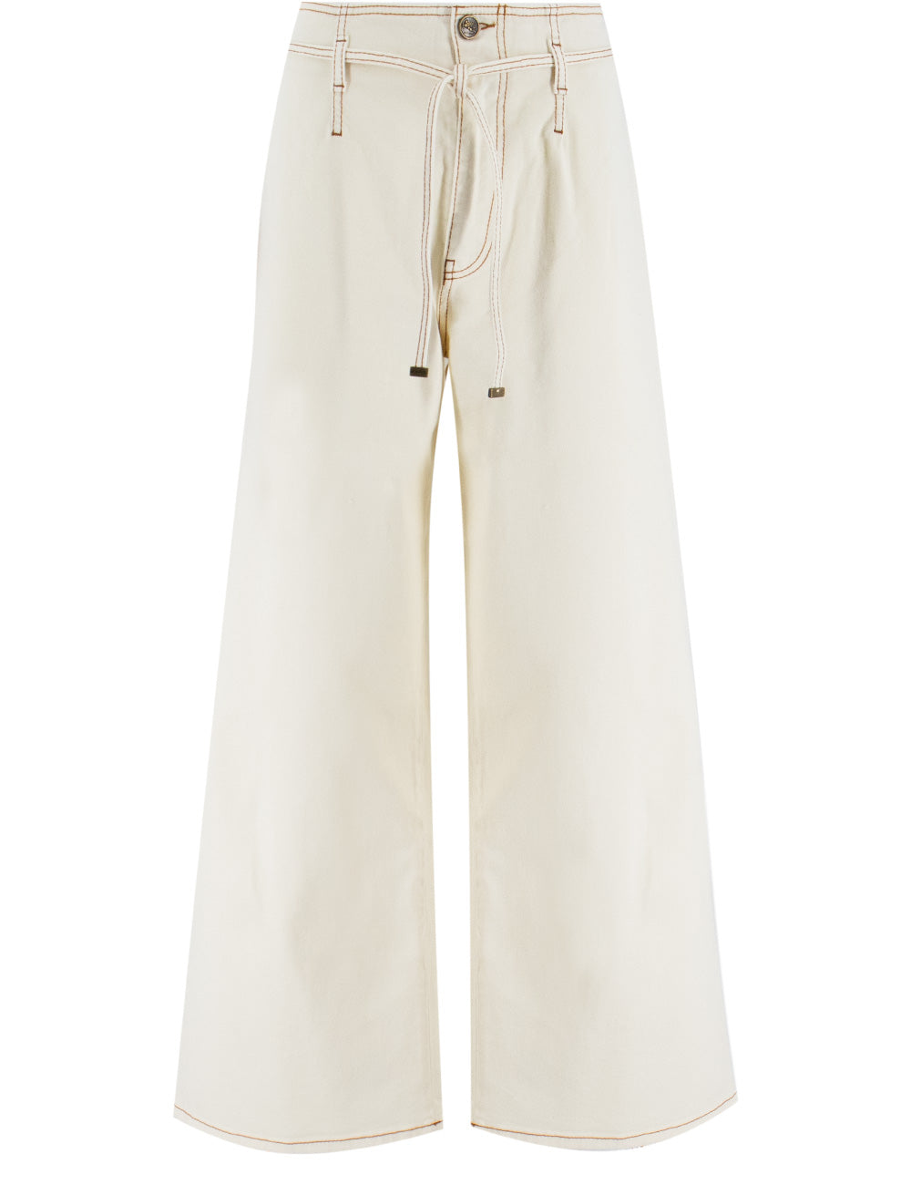 ETRO High-Waisted Wide Leg Jeans