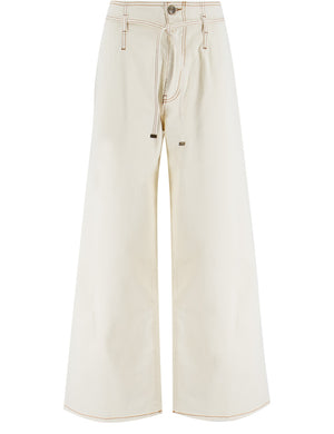 ETRO High-Waisted Wide Leg Jeans