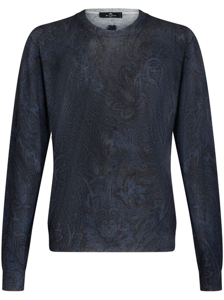 ETRO Luxurious Knit C Neck Sweater