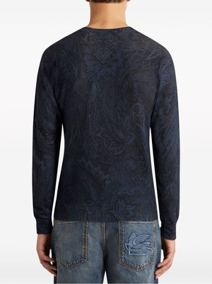 ETRO Luxurious Knit C Neck Sweater