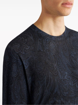 ETRO Luxurious Knit C Neck Sweater