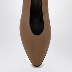 THE ROW Elegant Smooth Leather Pumps